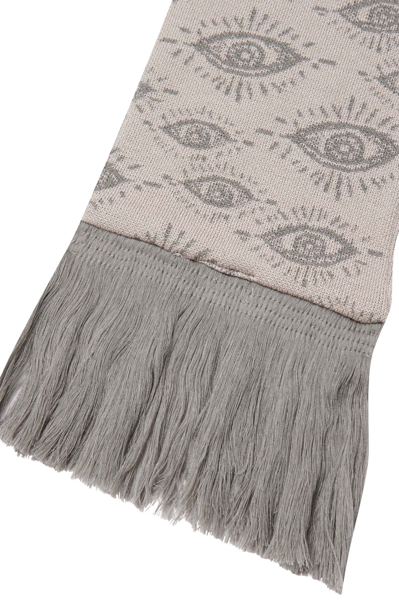 "THE OBSERVER" SCARF IN LIMESTONE