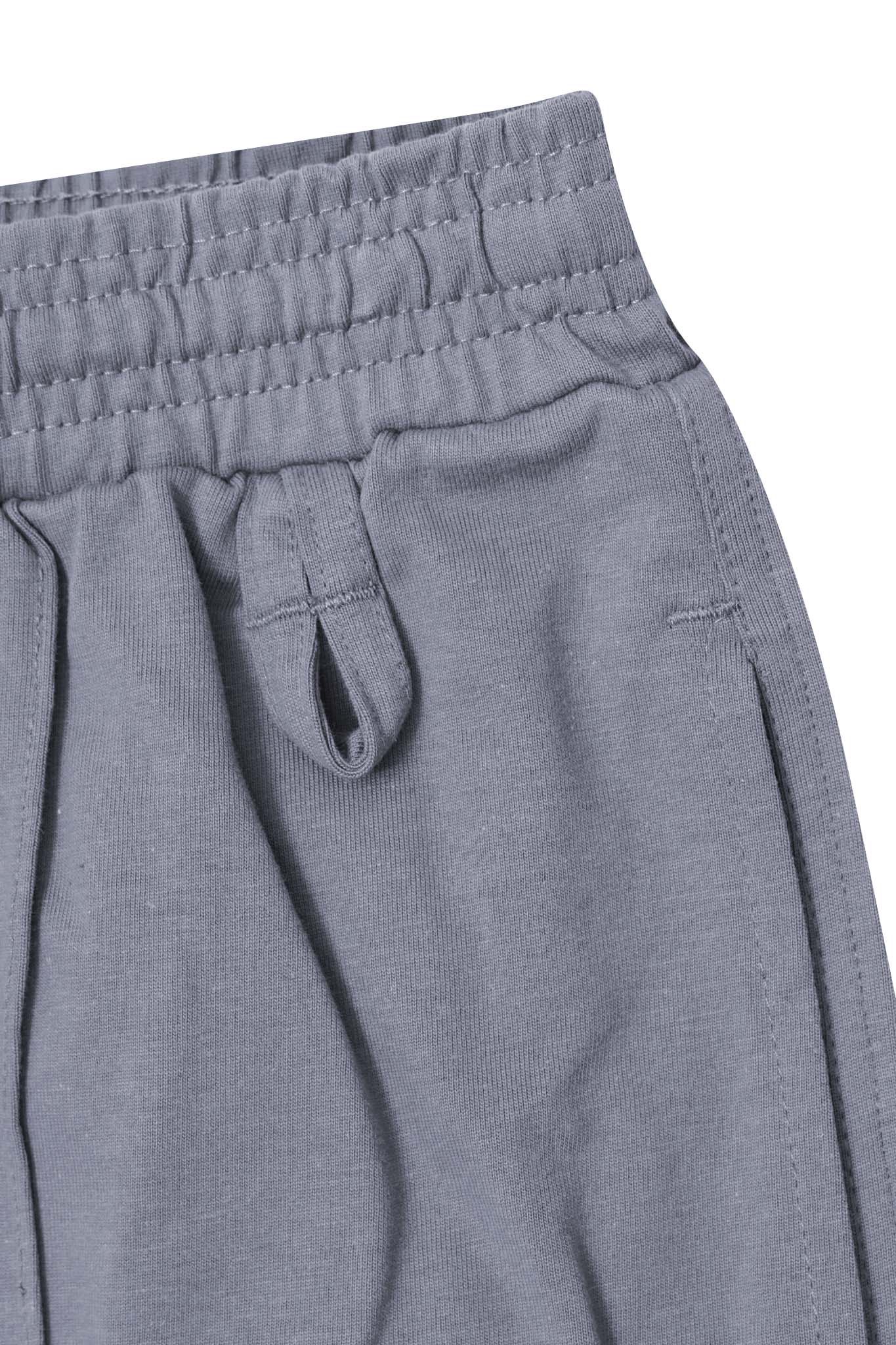 "UCHI" SHORTS (001) IN CEMENT