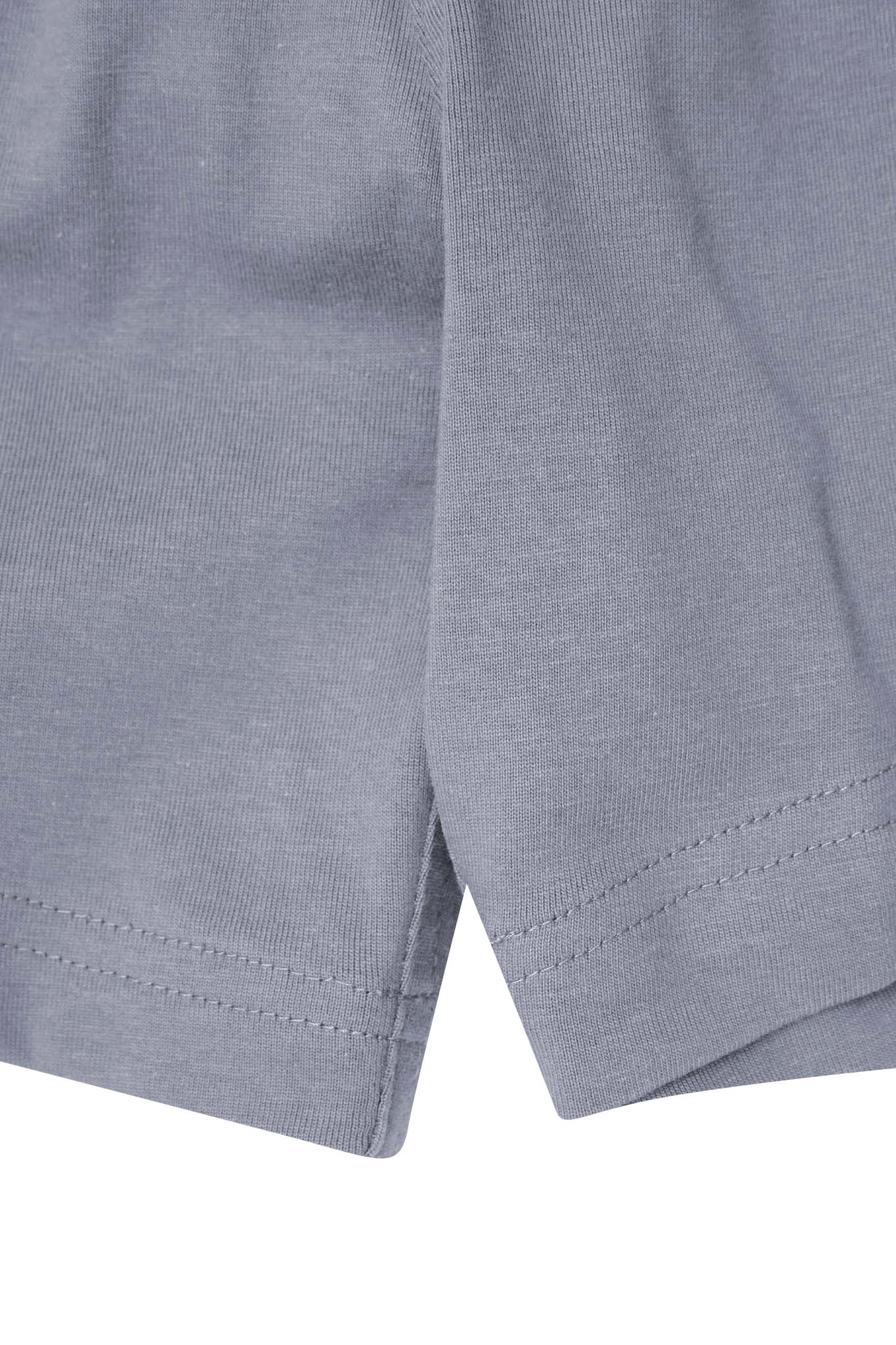 "UCHI" SHORTS (001) IN CEMENT