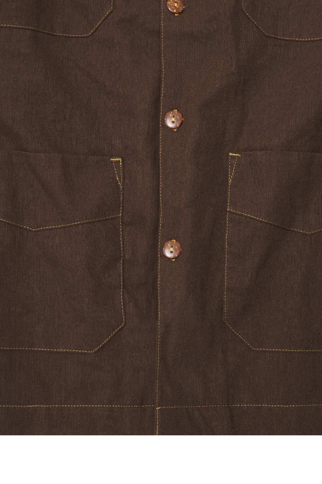 "KAZE" SHIRT (001) IN SEPIA