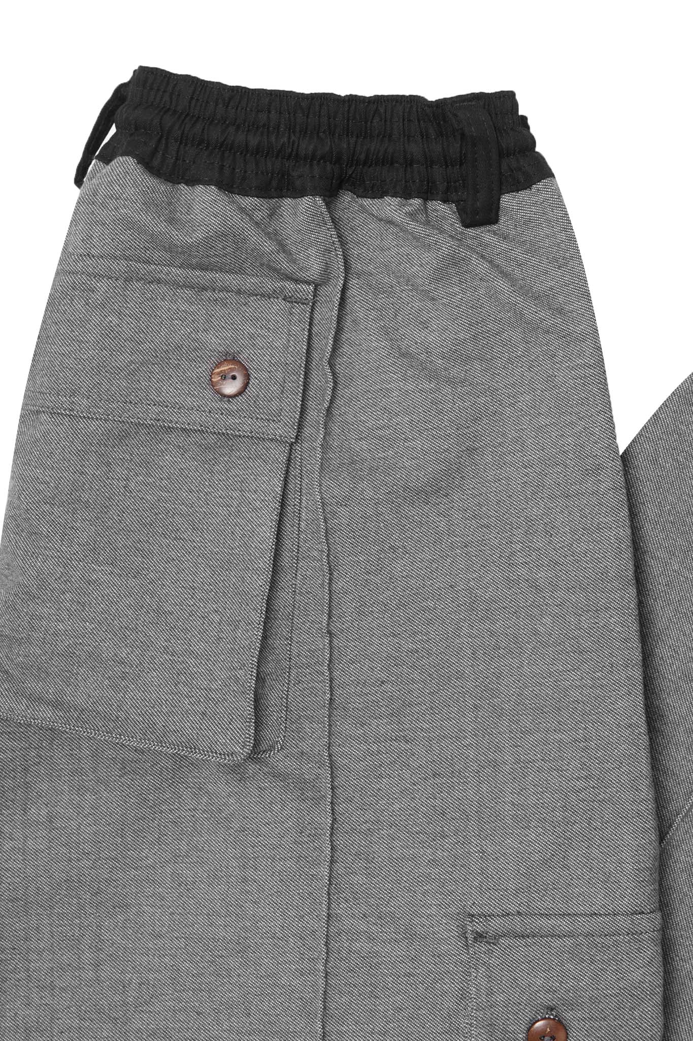 "SARU" PANTS (003) IN SLATE