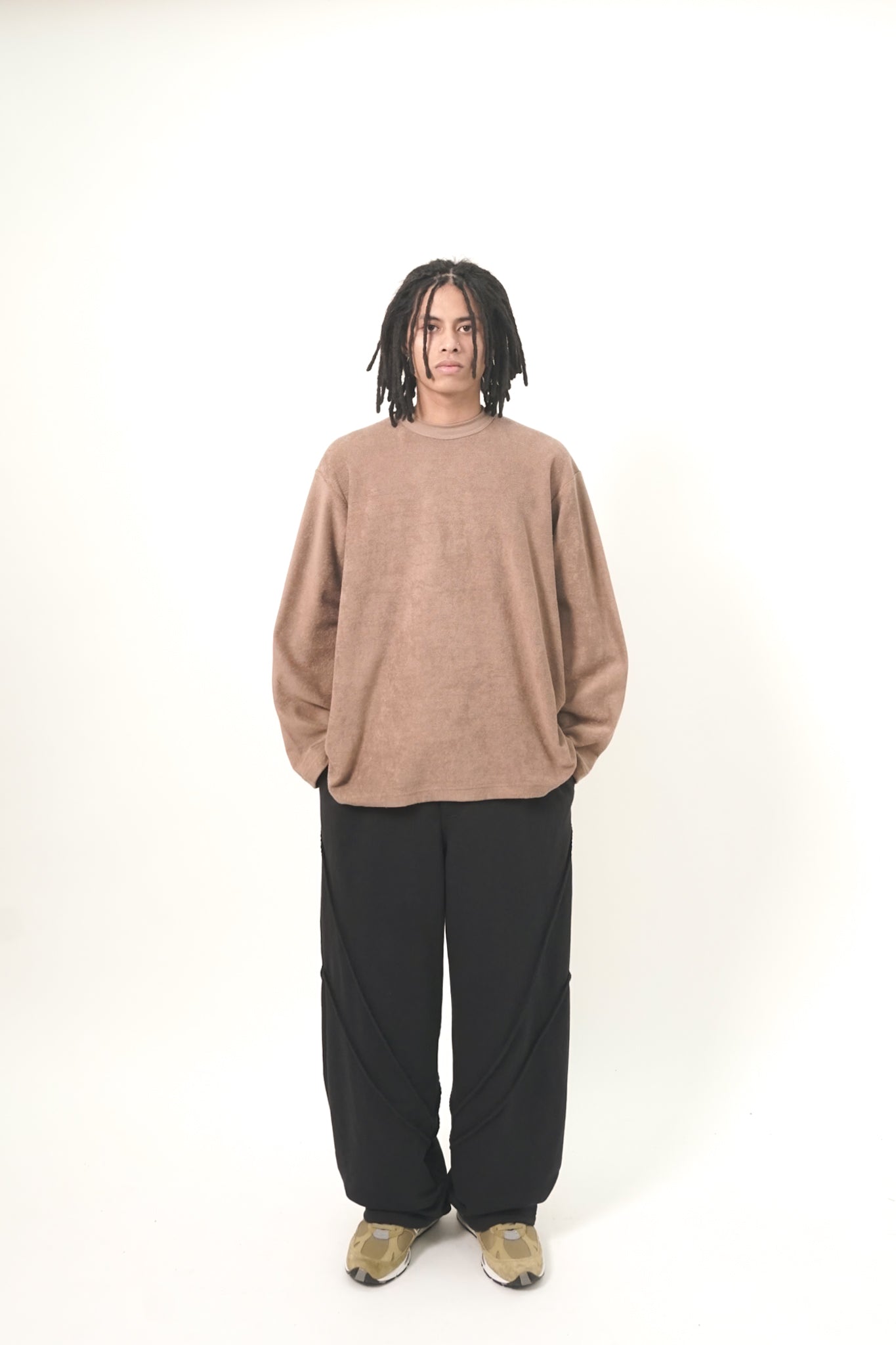 "NŌBURU" L/S T-SHIRT (001) IN ECRU