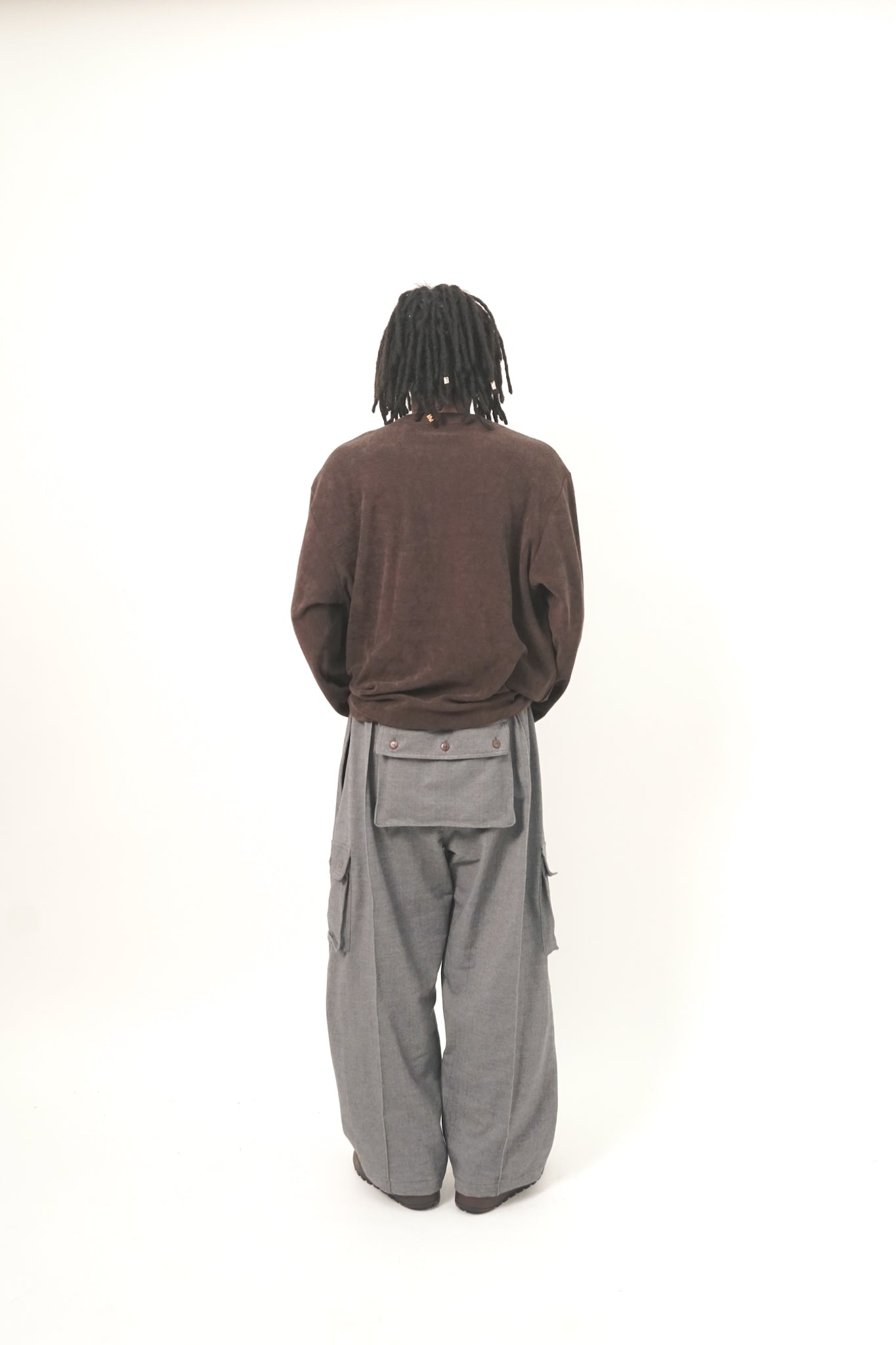 "SARU" PANTS (003) IN SLATE