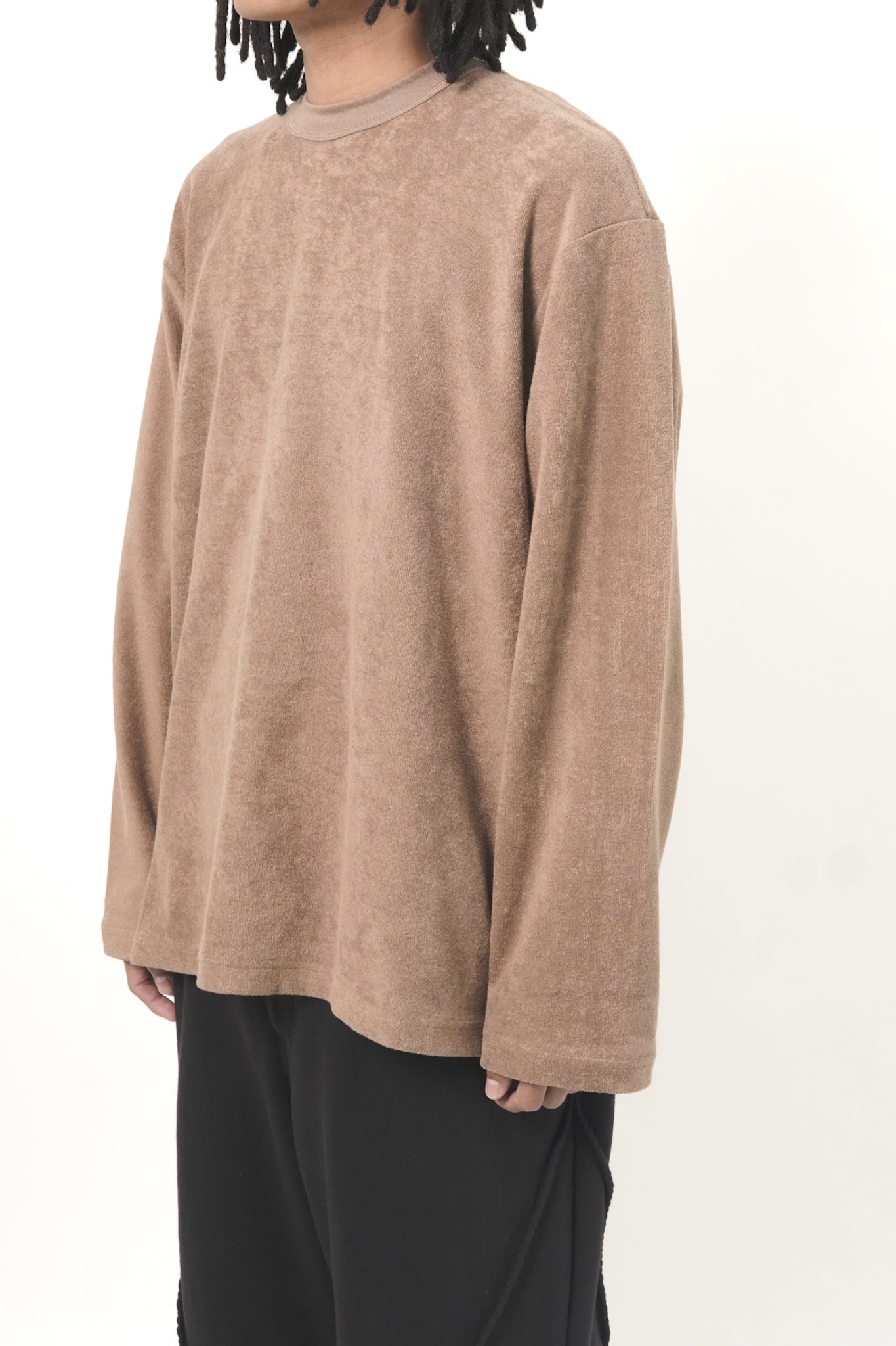 "NŌBURU" L/S T-SHIRT (001) IN ECRU