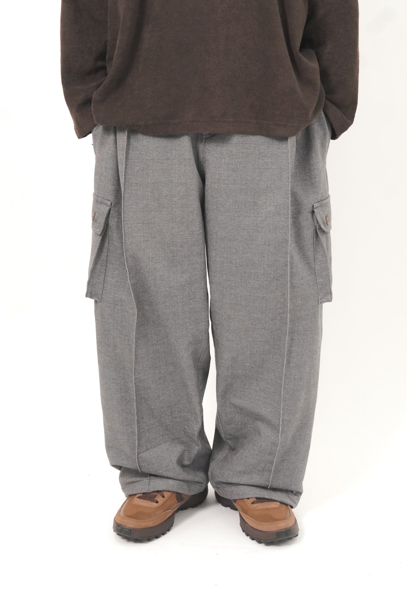 "SARU" PANTS (003) IN SLATE