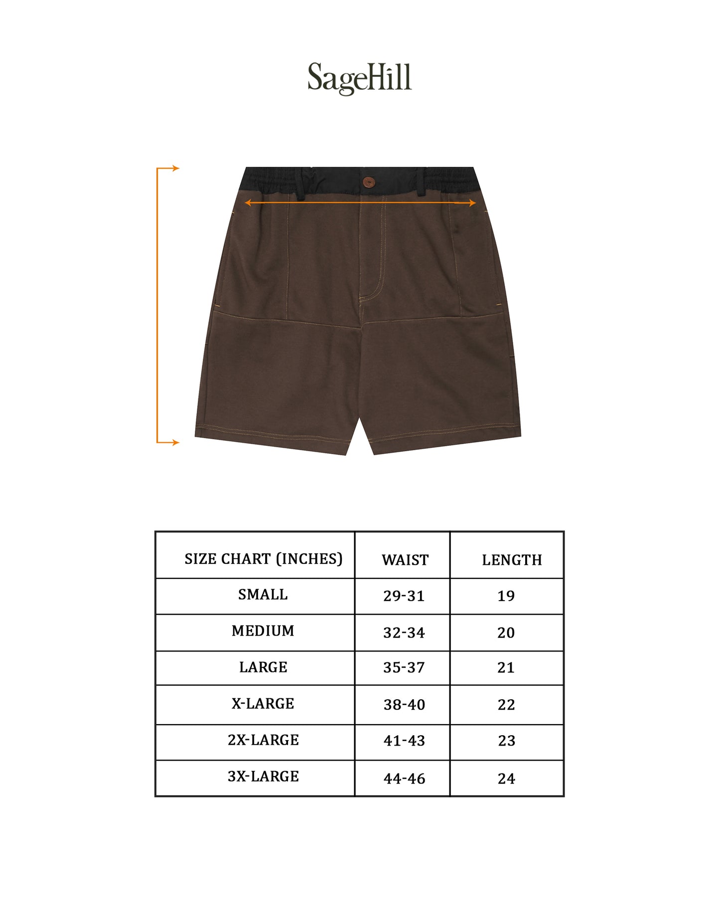 "TAKUMI" SHORTS (002) IN EARTH