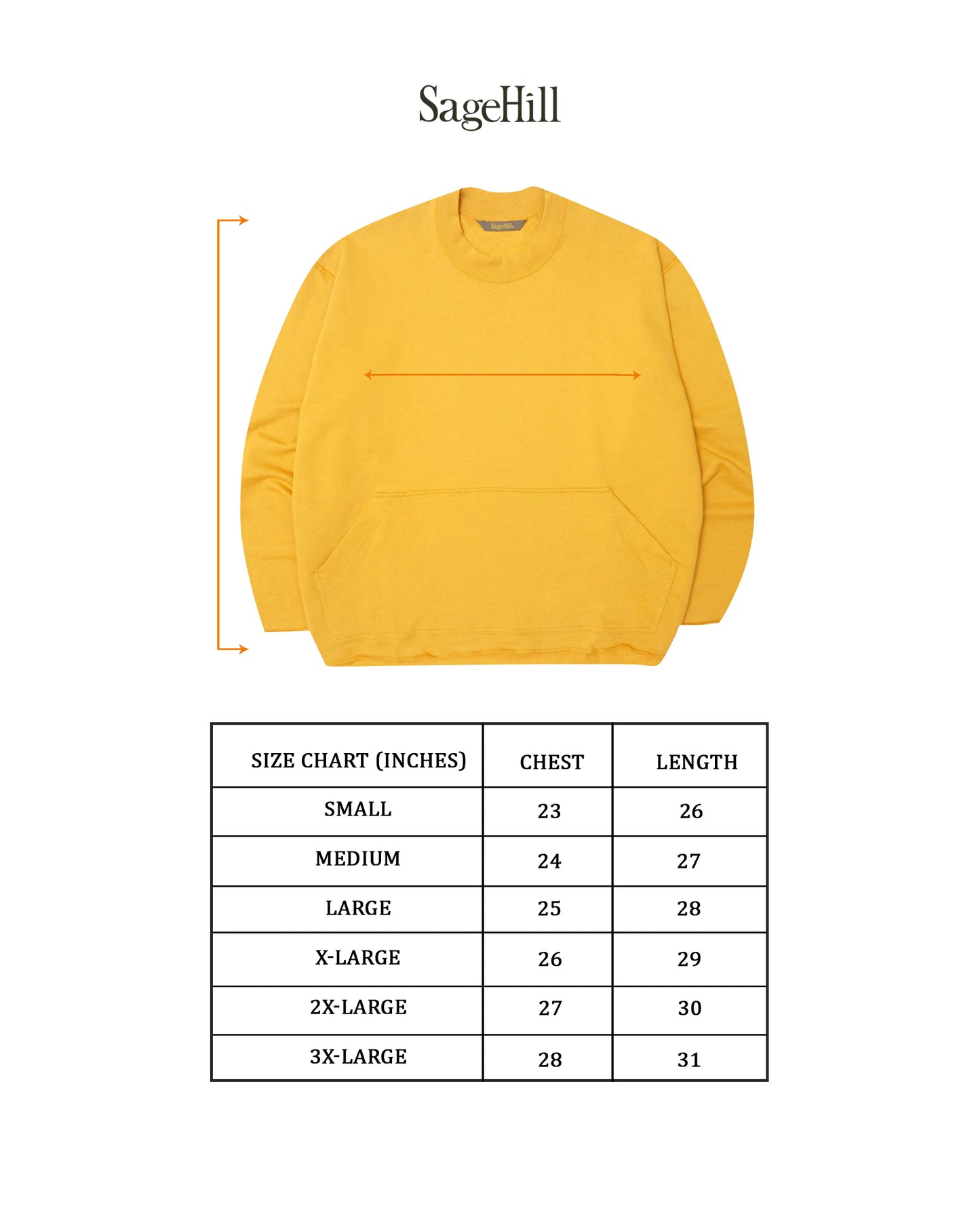 "HARU" SWEATSHIRT (003) IN CITRINE